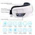 Eye Massager with Heat Smart Airbag Vibration Eye Care Compress Bluetooth Music Eye Massage Relax Fatigue Foldable Portable - Orvis Collection