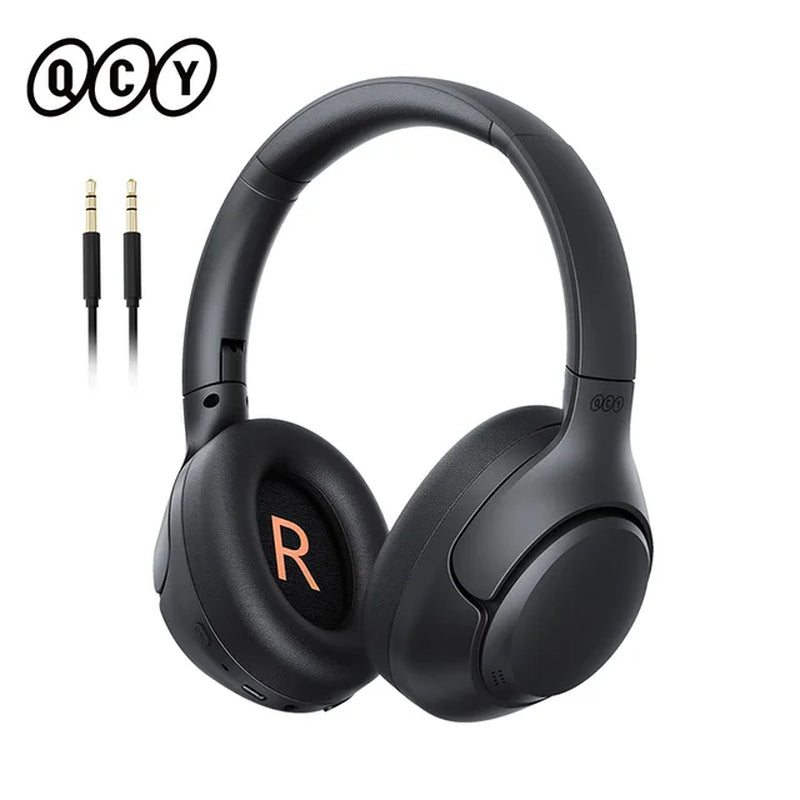 H3 ANC Wireless Headphones Bluetooth 5.4 Hi-Res Audio over Ear Headset 43Db Hybrid Active Noise Cancellation Earphones 60H - Orvis Collection