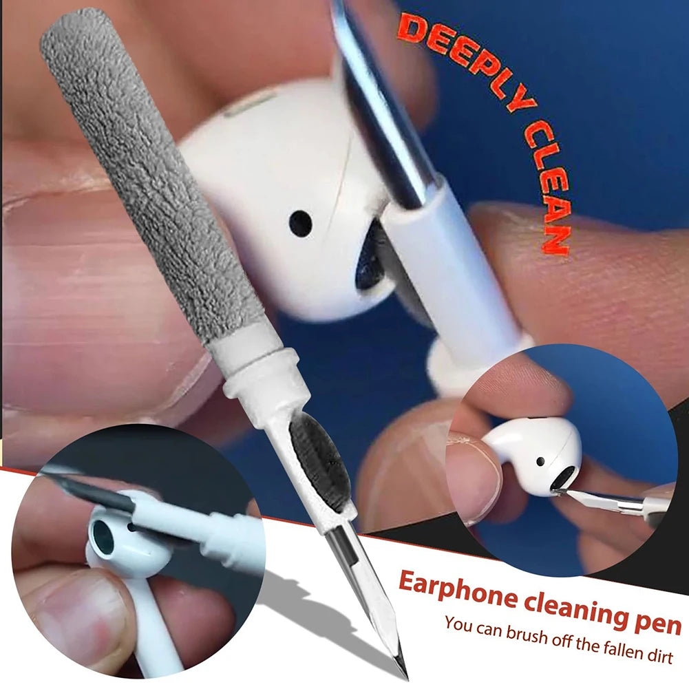 Bluetooth Earphone Cleaner Kit for Airpods Pro 1 2 3 Earbuds Case Cleaning Pen Brush Tool for Xiaomi Huawei Lenovo Headset - Orvis Collection
