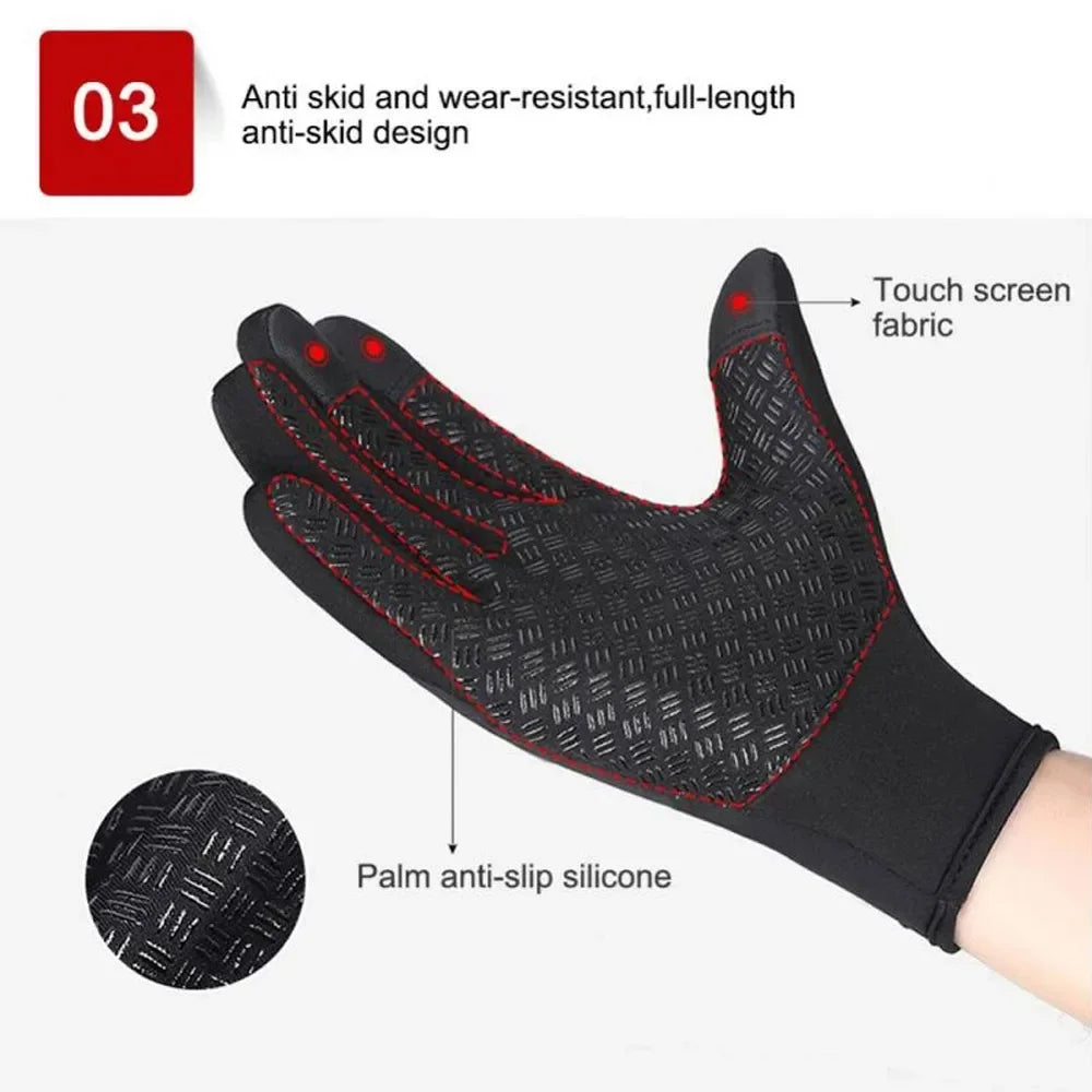 Winter Gloves for Xiaomi /Ninebot Electric Scooter E-Bike Glove Motorcycle Cold Resistant Men Warm Waterproof Touchscreen Gloves - Orvis Collection