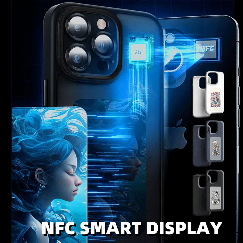 Luxury Designer E-Ink Screen Phone Case with Unlimited Screen Projection and Personalization