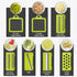 14/16 in 1 Multifunctional Vegetable Chopper Onion Chopper Handle Food Grate Food Chopper Kitchen Vegetable Slicer Dicer Cut - Orvis Collection
