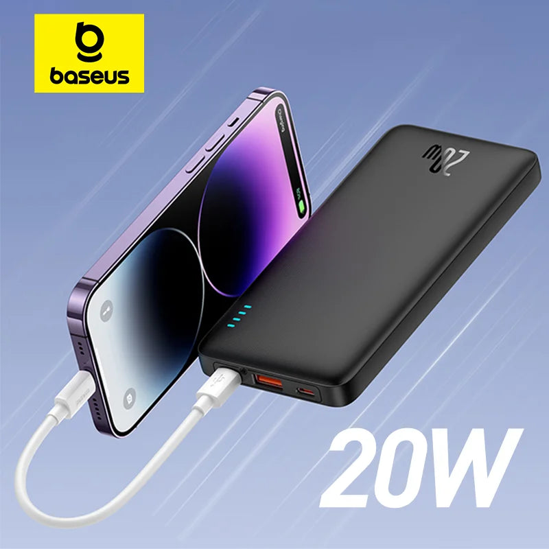 Airpow 20W Power Bank 10000Mah 20000Mah Fast Charge Powerbank for Iphone 15/14/13/12 Xiaomi Batterie Externe - Orvis Collection