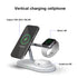 3 in 1 Wireless Charger Stand Magnetic for Iphone 12 13 14 15 Fast Charging Station for Watch 9 8 7 6 5 Airpods 2 3 Pro - Orvis Collection