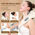 Neck and Shoulder Massager Wireless Neck and Back Shiatsu Kneading Massager Neck Cervical Relaxing Massage Shawl - Orvis Collection