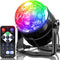 7 Colors Strobe Light Sound Activated Stage with Remote Control Disco Ball Lamps for Home Room Parties Kids Birthday Wedding Bar - Orvis Collection