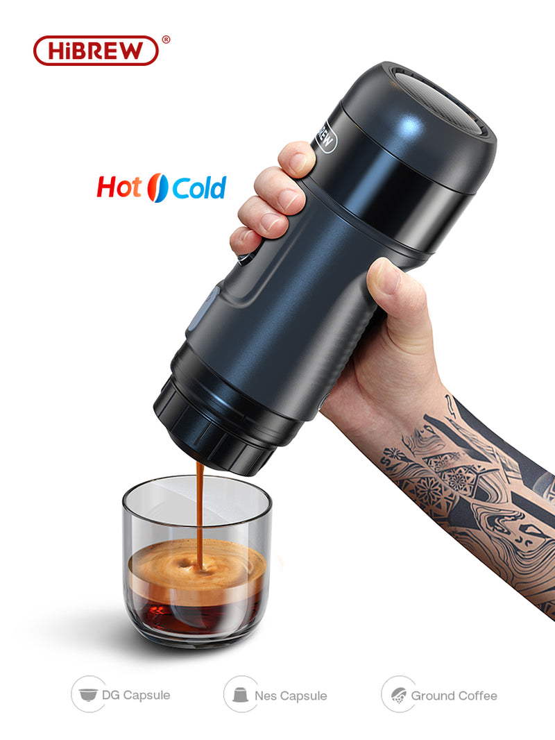 Portable Coffee Machine for Car & Home,Dc12V Expresso Coffee Maker Fit Nexpresso Dolce Pod Capsule Coffee Powder H4A - Orvis Collection