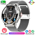 New 1.85-Inch Ultra HD Smartwatch, GPS Track, HD Bluetooth Call; 710 Mah Large Battery 400+ Dial, Suitable for Huawei Xiaomi - Orvis Collection