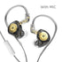 KZ EDX Pro Earphones Dynamic in Ear Monitor Hifi Wired Headphones Bass Stereo Game Music Earplugs Noice Cancelling Headset - Orvis Collection
