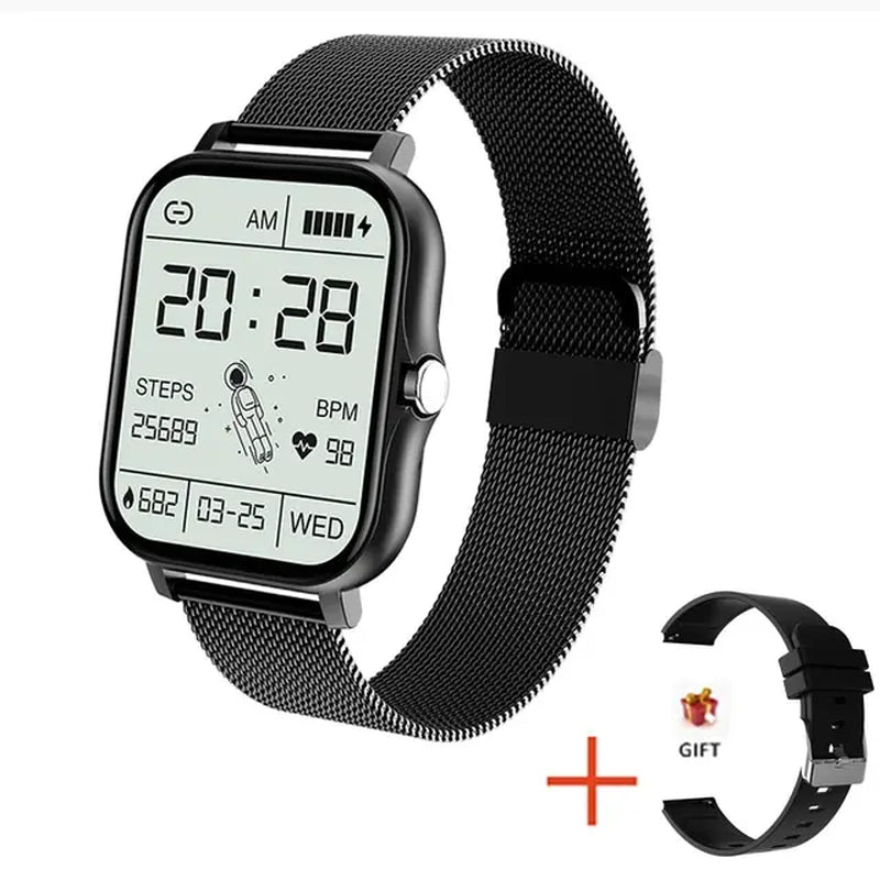 2024 Smart Watch for Men Women Gift Full Touch Screen Sports Fitness Watches Bluetooth Calls Digital Smartwatch Wristwatch - Orvis Collection