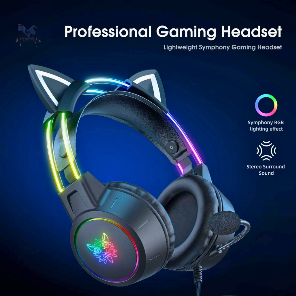 RGB Head Beam Gaming Headset