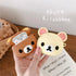Cute Cartoon Bear 3D Bouncing Rabbit Silicone Protector Case for Airpods Pro 2 2022 Case for Airpods Pro 3 Case Cute Case - Orvis Collection