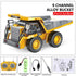 RC Excavator Dumper Car 2.4G Remote Control Engineering Vehicle Crawler Truck Bulldozer Toys for Boys Kids Christmas Gifts - Orvis Collection