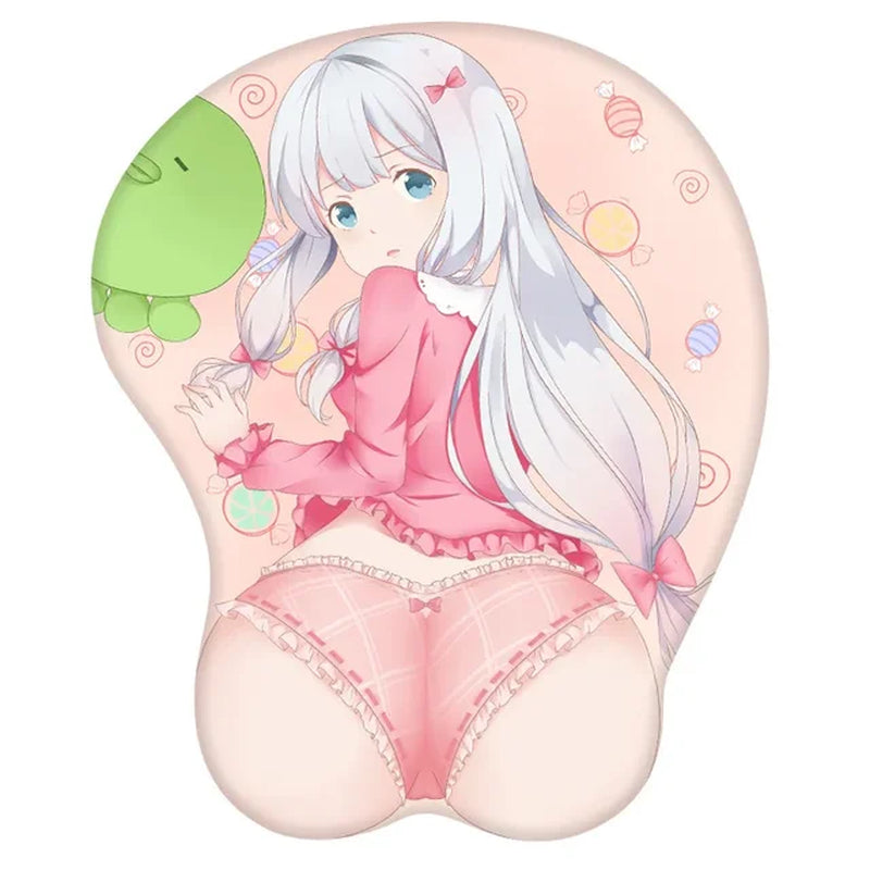 Custom 3D Cartoon Anime Sexy Silicone Mouse Pad Wrist Rest - Orvis Collection