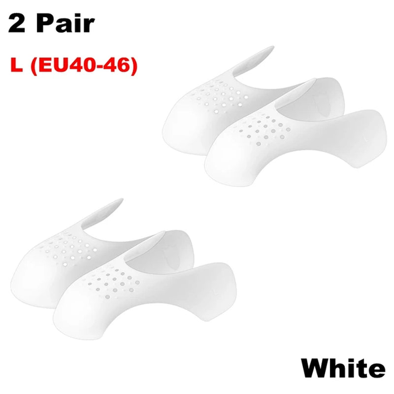 4Pcs Crease Protector Shoe Head Stretcher Sneaker anti Crease Wrinkled Fold Shoe Support Toe Cap Sport Crease Protector Dropship - Orvis Collection