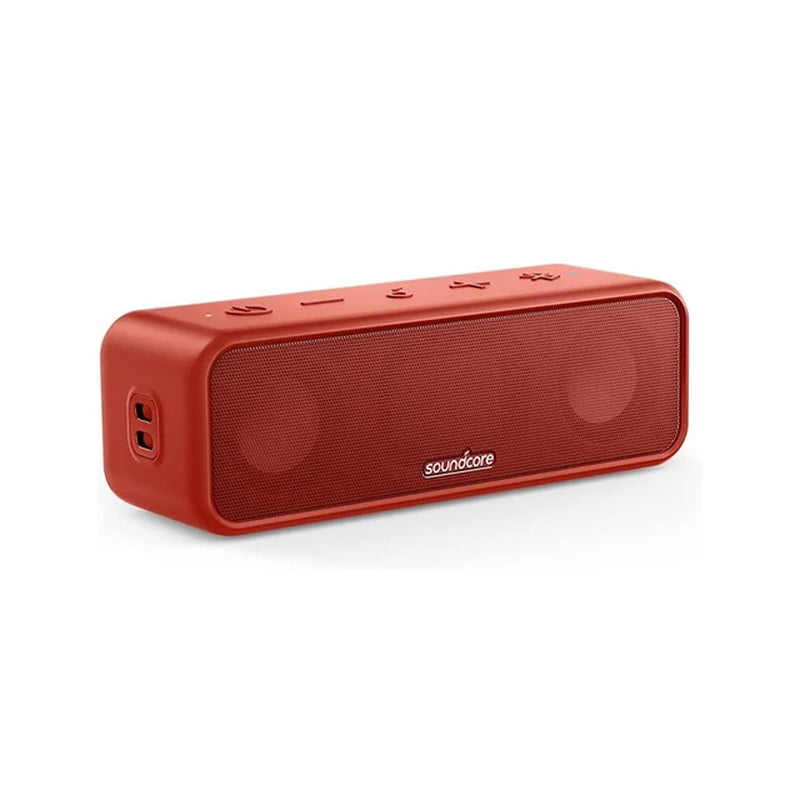 Soundcore 3 Bluetooth Speaker with Stereo Sound, Pure Titanium Diaphragm Drivers, Partycast Technology, Bassup, 24H Playtime - Orvis Collection