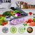 14/16 in 1 Multifunctional Vegetable Chopper Onion Chopper Handle Food Grate Food Chopper Kitchen Vegetable Slicer Dicer Cut - Orvis Collection