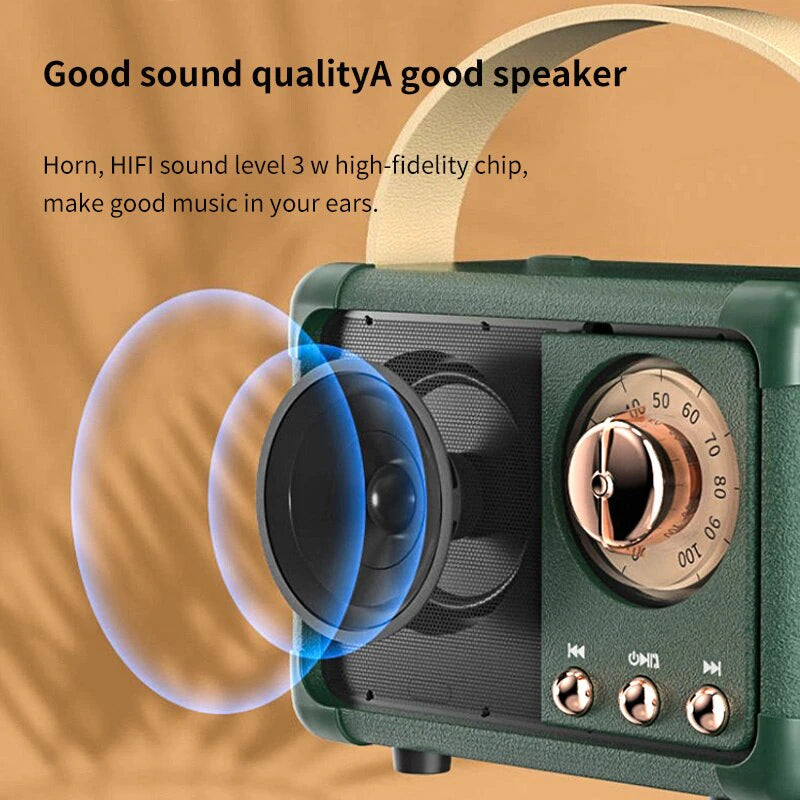 HM11 Portable Bluetooth Speaker Wireless Bass Subwoofer Waterproof Outdoor for Car Stereo Loudspeaker Music Box for Ios/Android - Orvis Collection