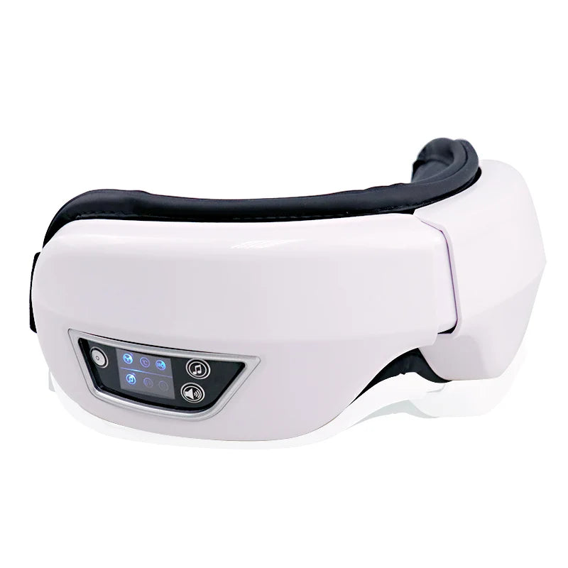 Eye Massager with Heat Smart Airbag Vibration Eye Care Compress Bluetooth Music Eye Massage Relax Fatigue Foldable Portable - Orvis Collection