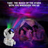 Galaxy Star Astronaut Projector LED Night Light Starry Sky Porjectors Lamp Decoration Bedroom Room Decorative for Children Gifts - Orvis Collection