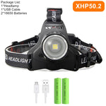 Powerful XHP70.2 XHP50.2 Led Headlamp Headlight Zoom Head Lamp Flashlight Torch 18650 Battery USB Rechargeable Fishing Lantern - Orvis Collection