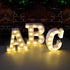 Decorative Letters Alphabet Letter LED Lights Luminous Number Lamp Decoration Battery Night Light Party Baby Bedroom Decoration. - Orvis Collection