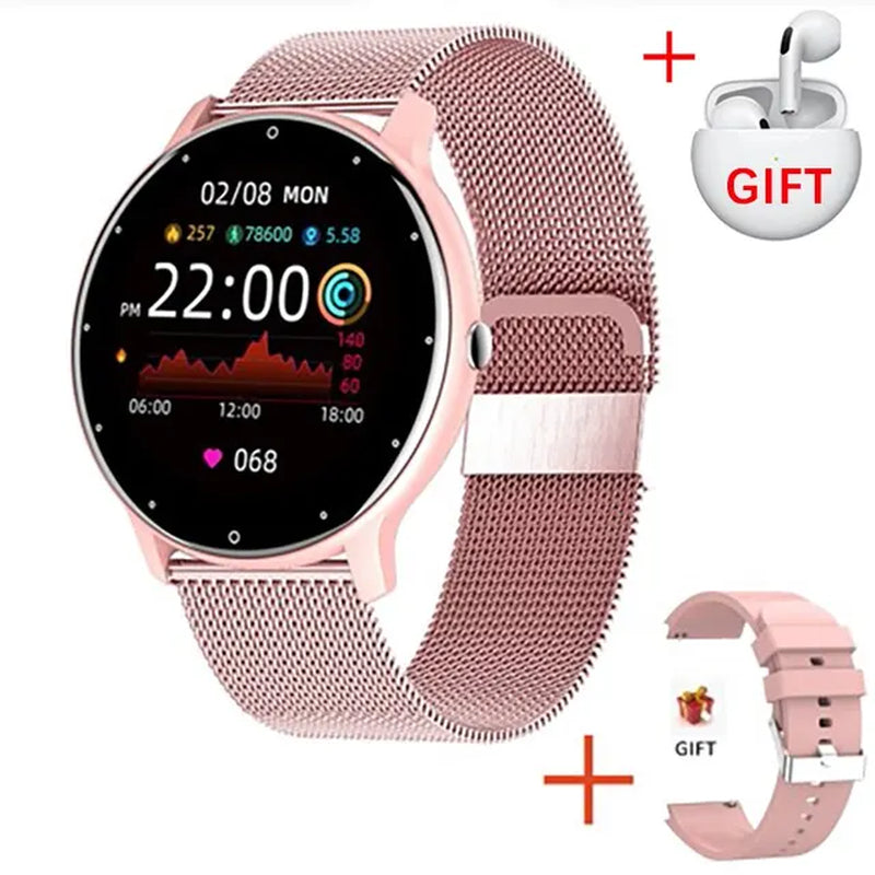 2024 New Men Smart Watch Real-Time Activity Tracker Heart Rate Monitor Sports Women Smart Watch Men Clock for Android IOS - Orvis Collection