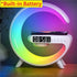 Mini Multifunction Wireless Charger Pad Stand Speaker TF RGB Night Light Fast Charging Station for Iphone Samsung Xiaomi Huawei - Orvis Collection